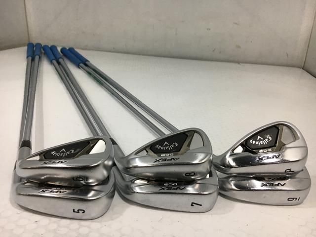 返品OK 【中古ゴルフクラブ】(6本セット)キャロウェイ APEX DCB