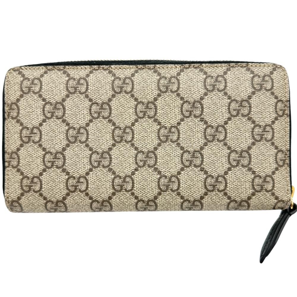 GUCCI/グッチ】456117 ダブルG ラウンドファスナー 長財布 GG