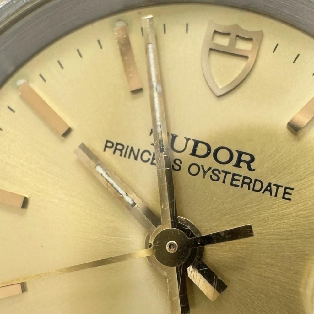  TUDOR チューダー チュードル 92413 N プリンスデイト 腕時計 ステンレススチール YG 自動巻き オートマ シャンパン文字盤 ゴールドシルバーコンビベルト レディース その他 時計