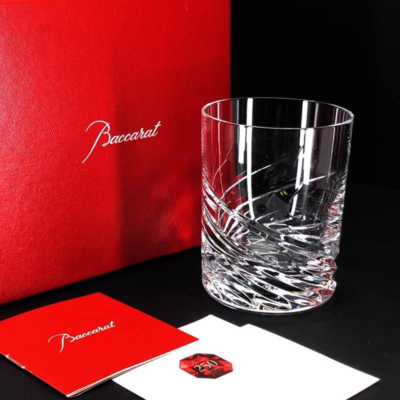 き Baccarat バカラ アンタンジブル スピン タンブラー クリスタルグラス クリア BC 546