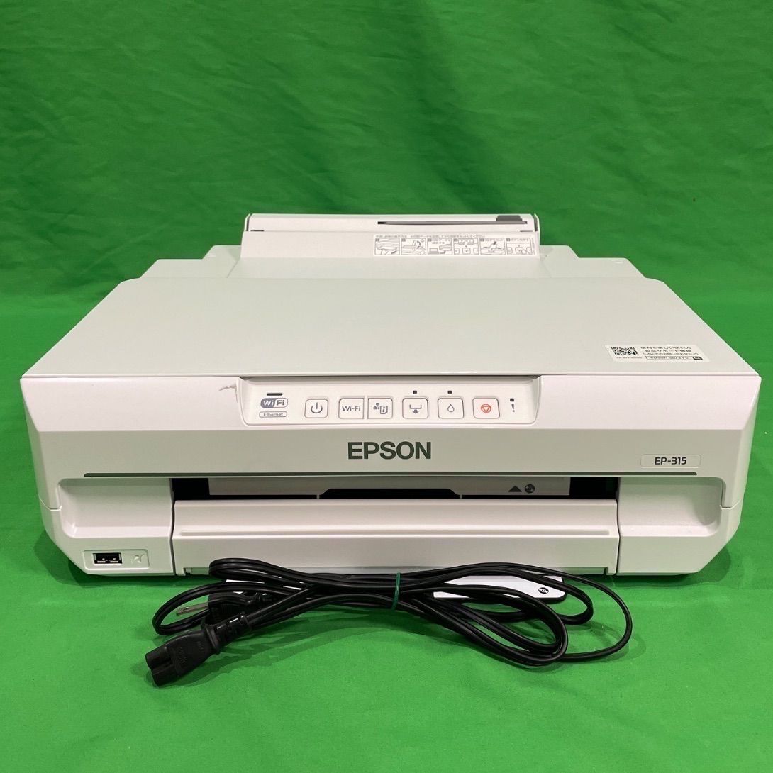 ジャンク品】EPSON インクジェットプリンター EP-315 EP-315 EPSON A4