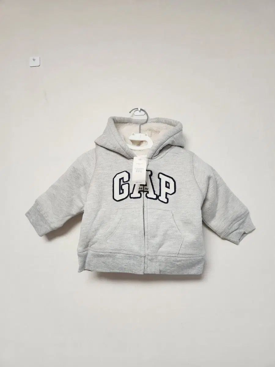 専用　フーディー GAP ギャップ シープスキン ファー ジップアップ フーディー グレー