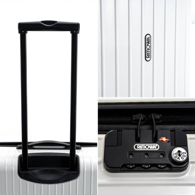 美品　リモワ　82L ハワイ限定ホワイト　RIMOWA　サルサデラックス　4輪 ハワイ限定品 RIMOWA サルサデラックス 4輪 キャリーケース 完売品