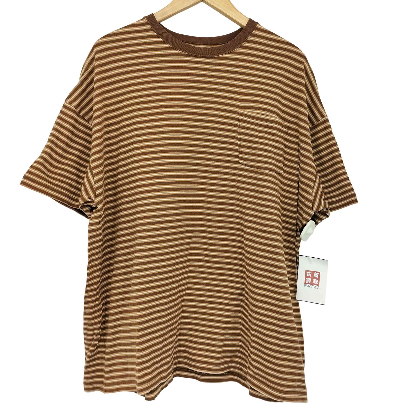 サンデイズベスト SUNDAYS BEST BORDER POCKET TEE メンズ JPN：L