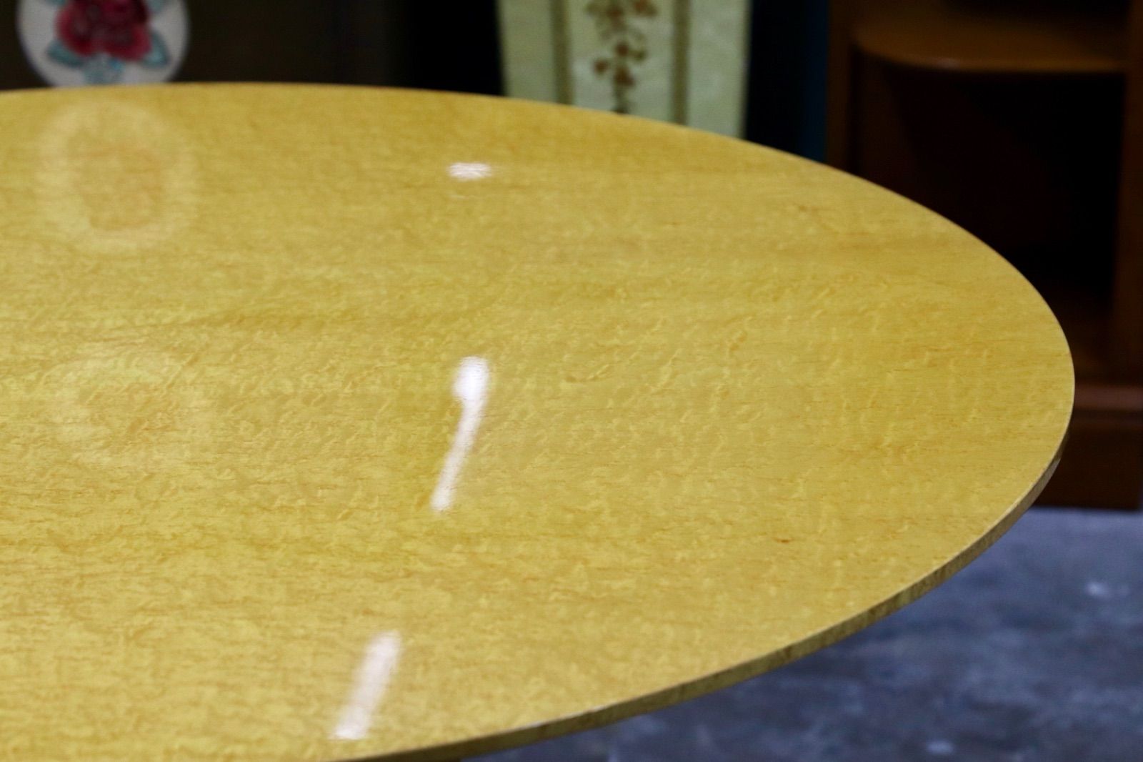 美品□IDC大塚□松創□最高級□55万□バーズアイメープル□ダイニング