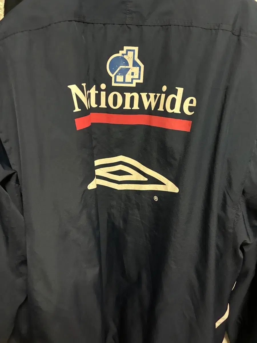 アンブロ UNBRO イングランド代表 ウィンドブレーカー 古着 90年代～ アンブロ UMBRO イングランド代表 ウインドブレーカー