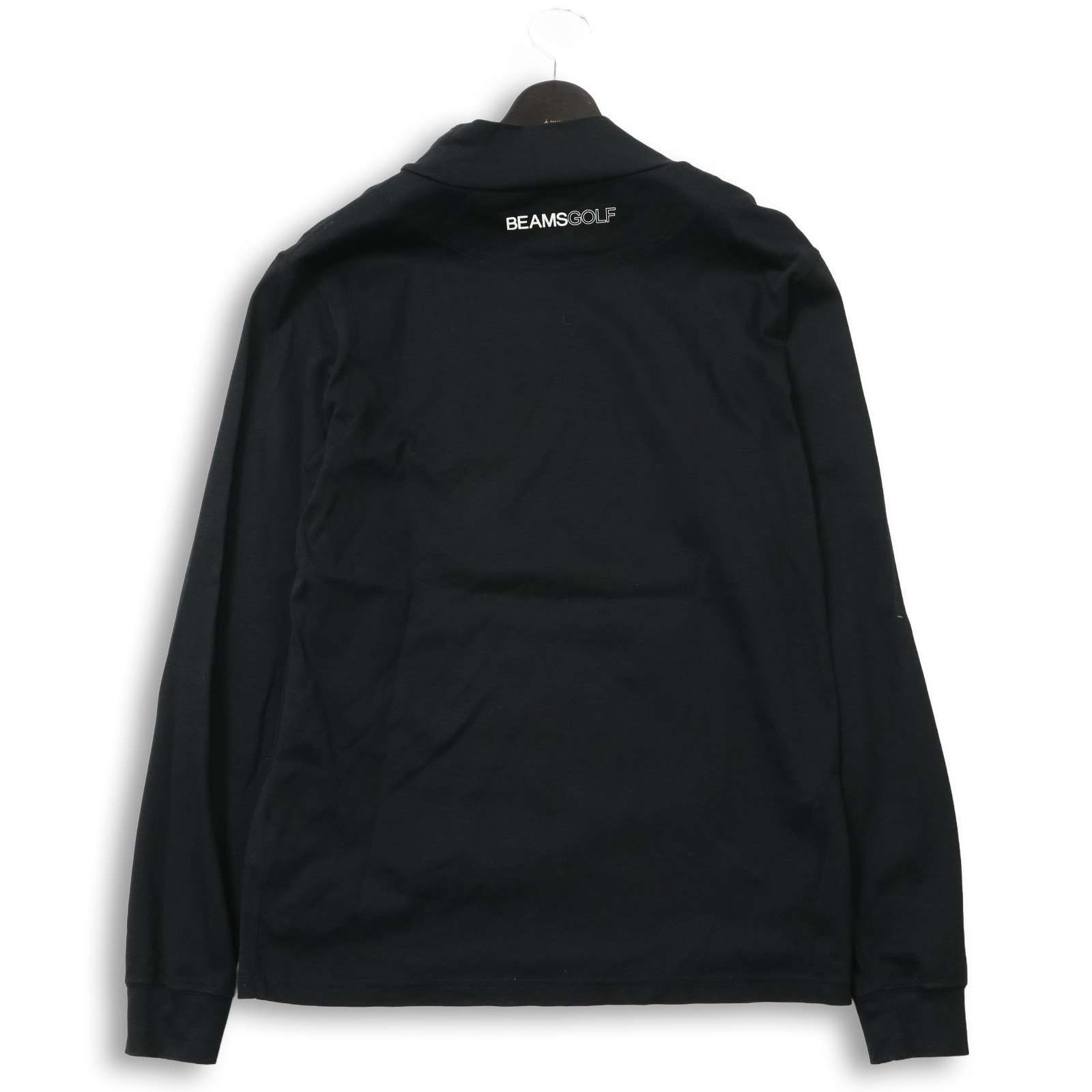 BEAMS GOLF ビームス ゴルフ 通年 ビッグ ロゴ☆ 長袖 モックネック
