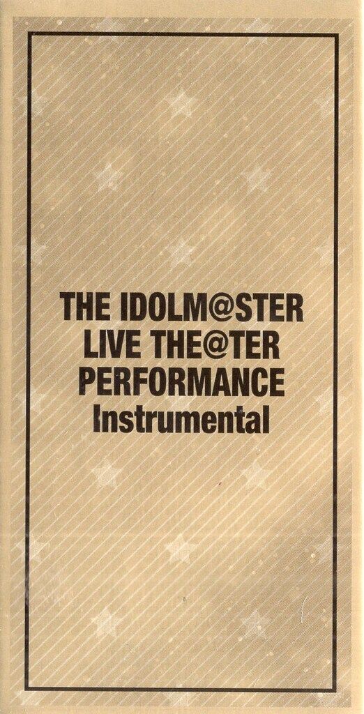 バンダイナムコアーツ ゲームCD THE IDOLM@STER LIVE THE@TER