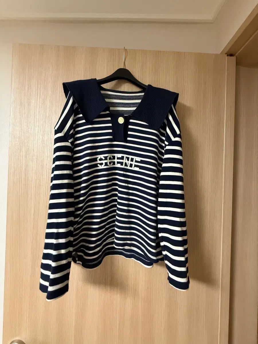 システム セーラー ストライプ Tシャツ