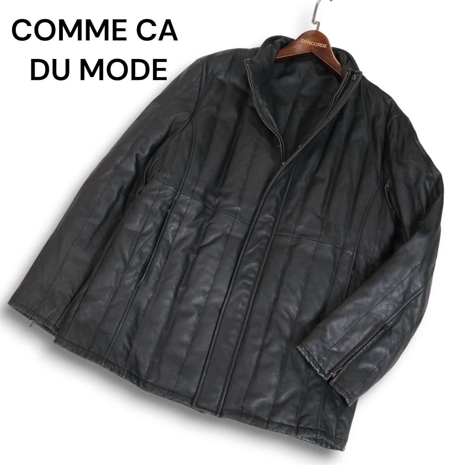 Y2K 00s☆ COMME CA DU MODE MEN コムサデモード メン 羊革☆ ラム