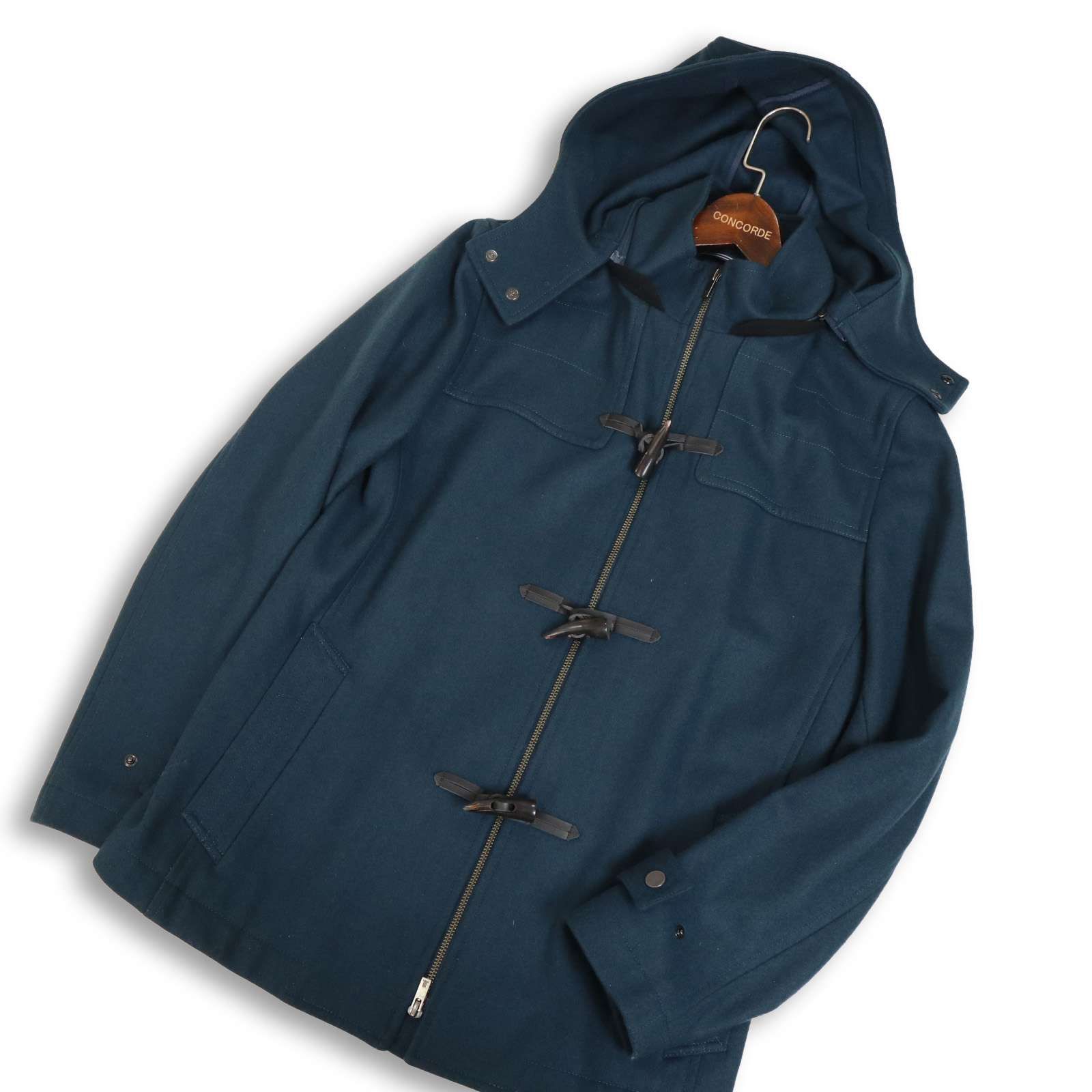 LANVIN en Bleu ランバン オン ブルー 秋冬☆ ウール ショート 