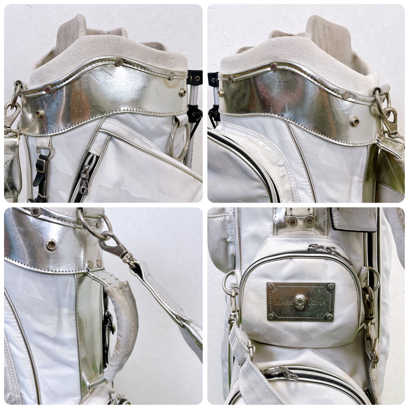 MARK&LONA マークアンドロナ スカルカモジャガード スタンド キャディ