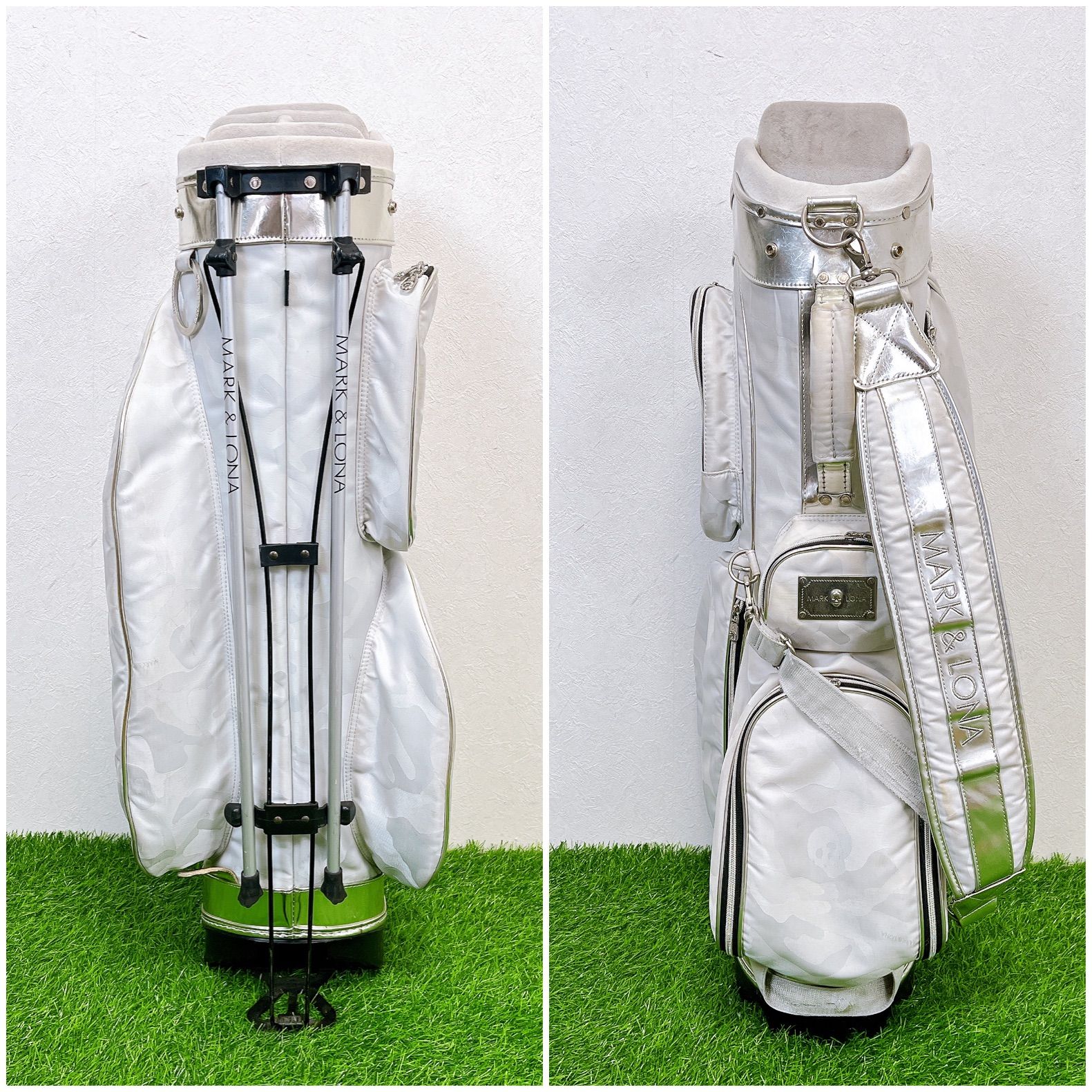 MARK&LONA マークアンドロナ スカルカモジャガード スタンド キャディ