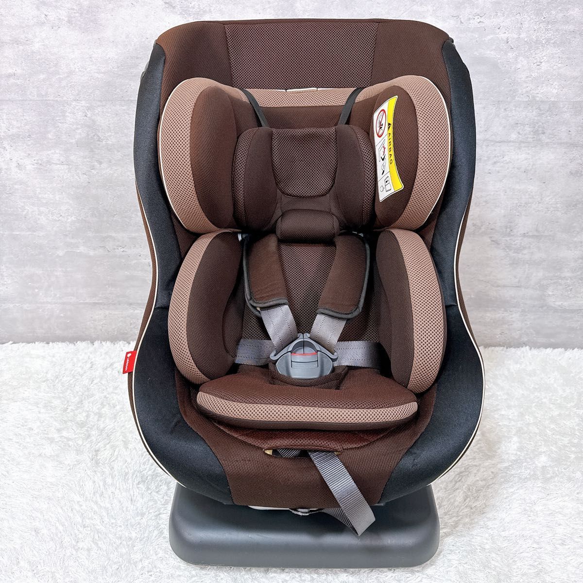 LEAMAN リーマン Lestilo レスティロ チャイルドシート ブラウン