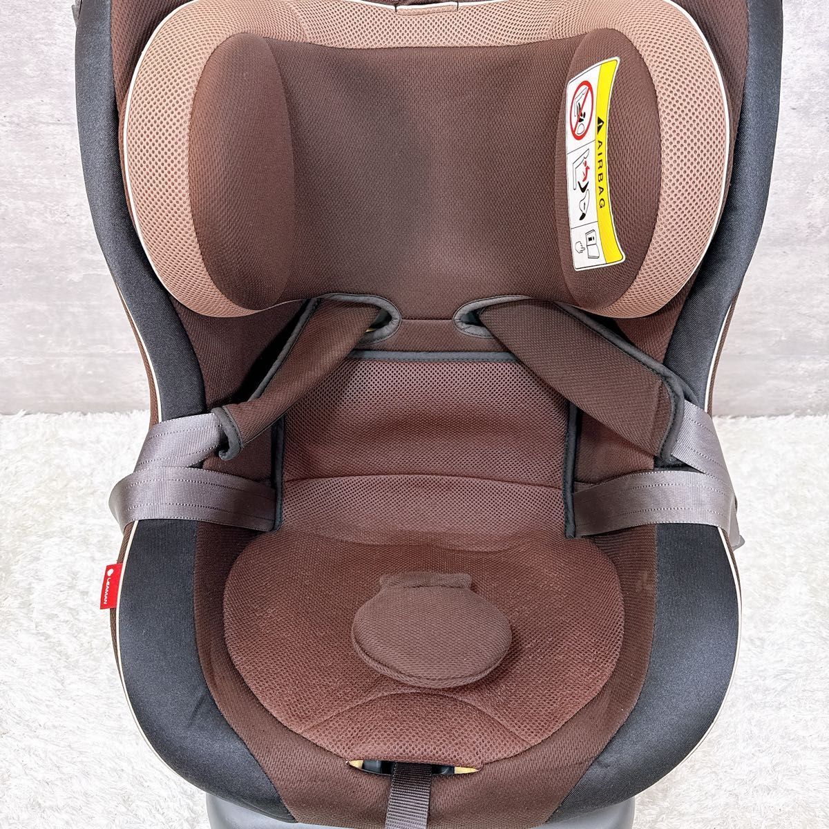 LEAMAN リーマン Lestilo レスティロ チャイルドシート ブラウン