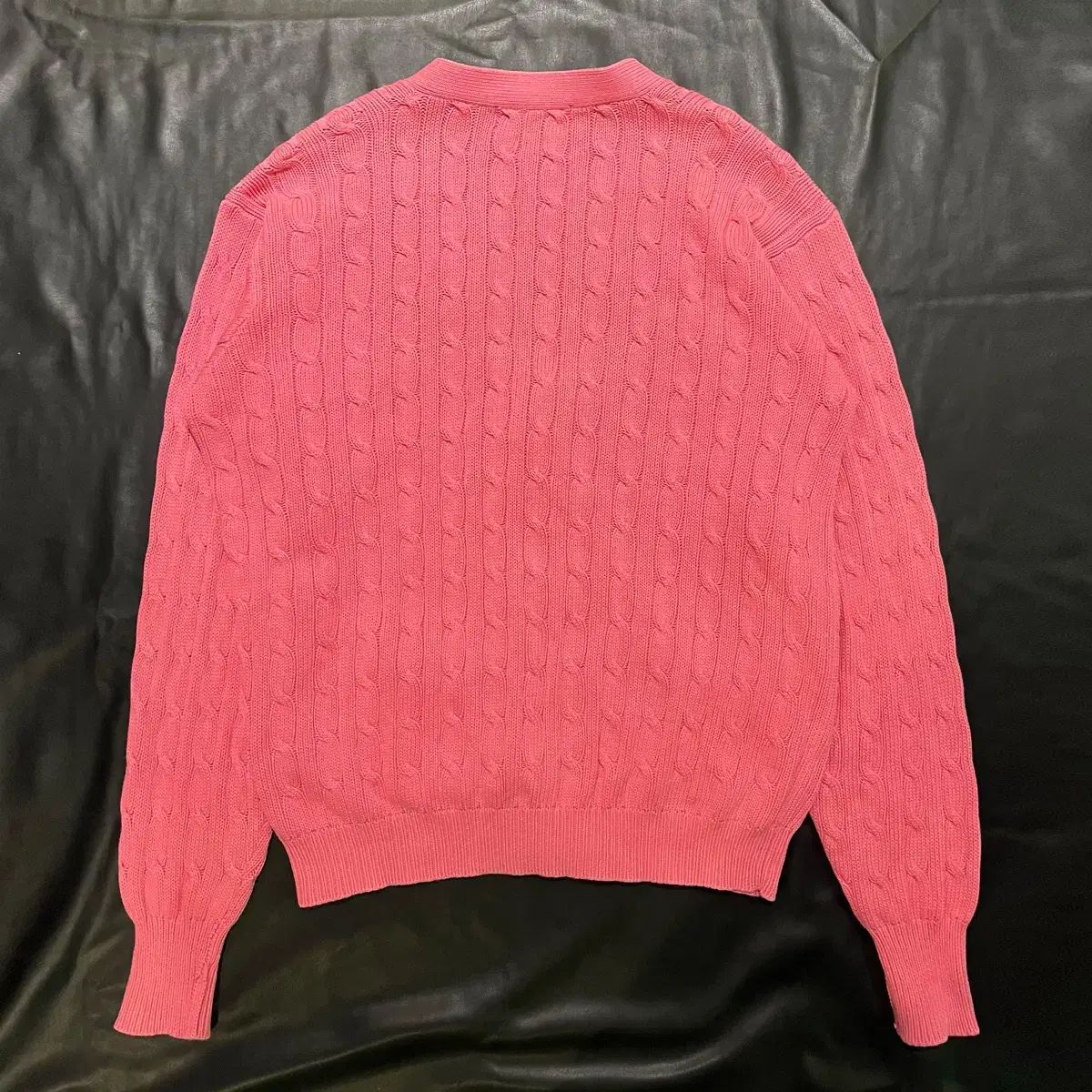 ケーブルニット カーディガン コットン ポロ ラルフ ローレン LAUREN 