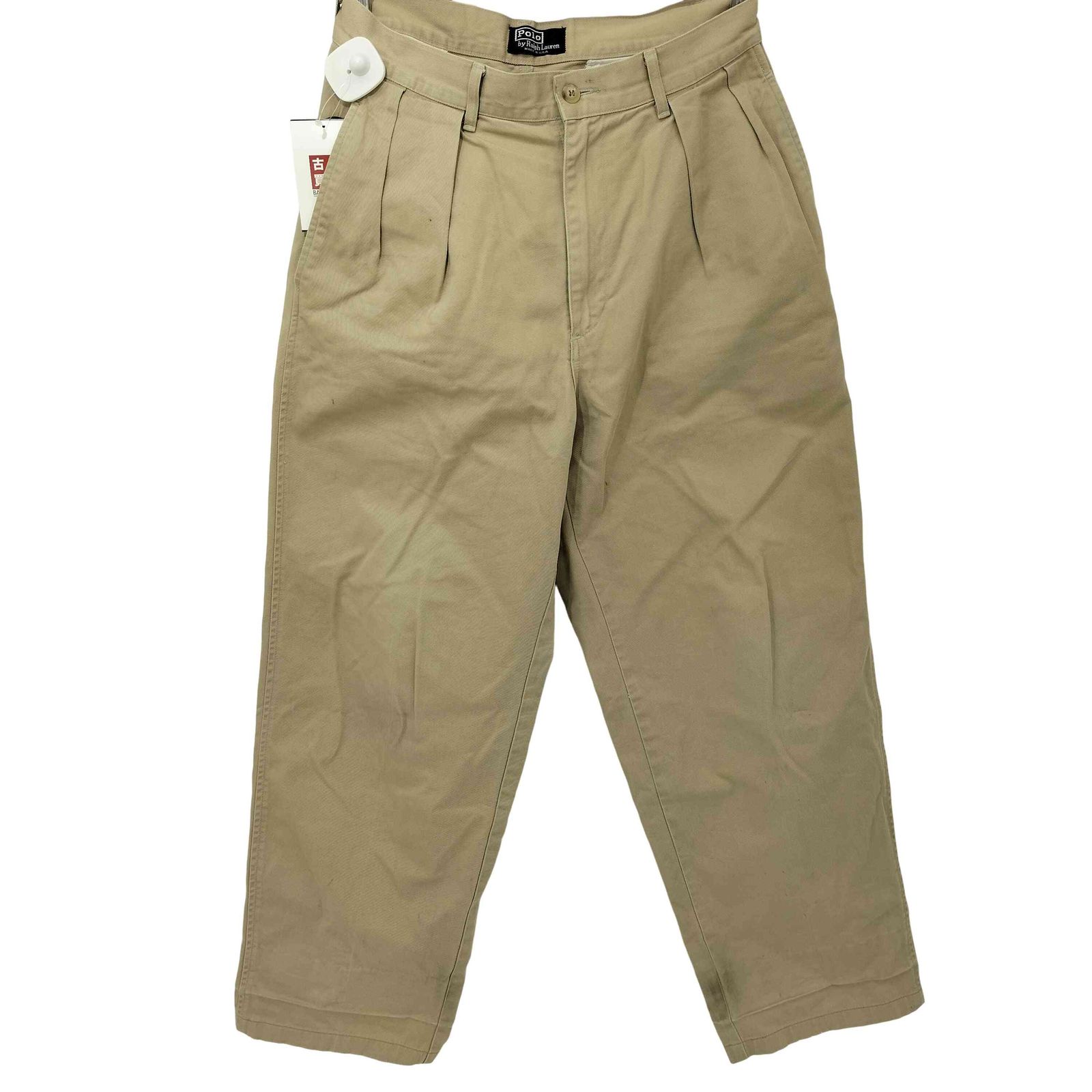 ポロバイラルフローレン Polo by RALPH LAUREN 90 s 初期タグ 2タック ワイド チノパンツ ポロチノ メンズ 表記無
