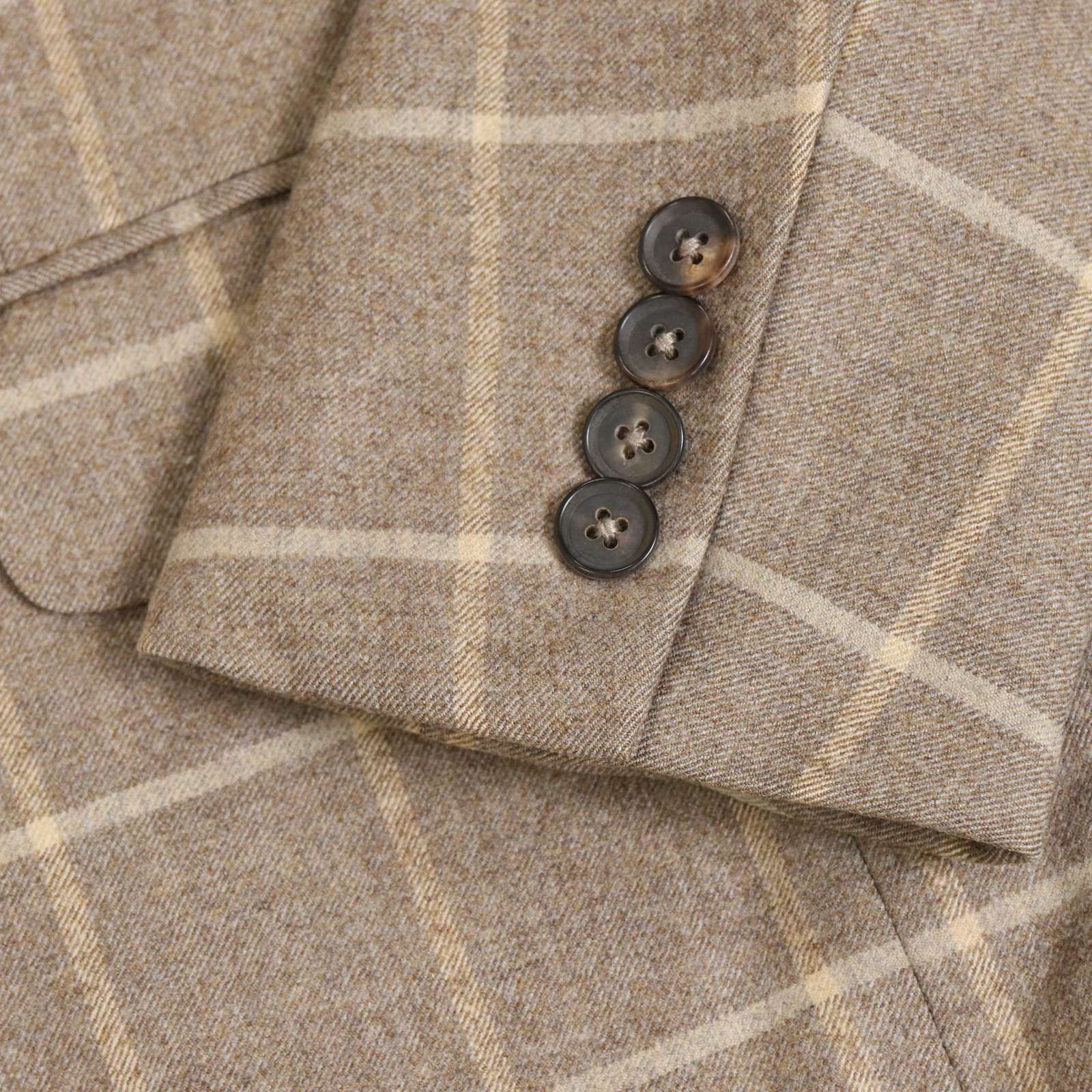 イタリア製☆ ISAIA イザイア 秋冬☆ ウィンドウペン チェック ウール