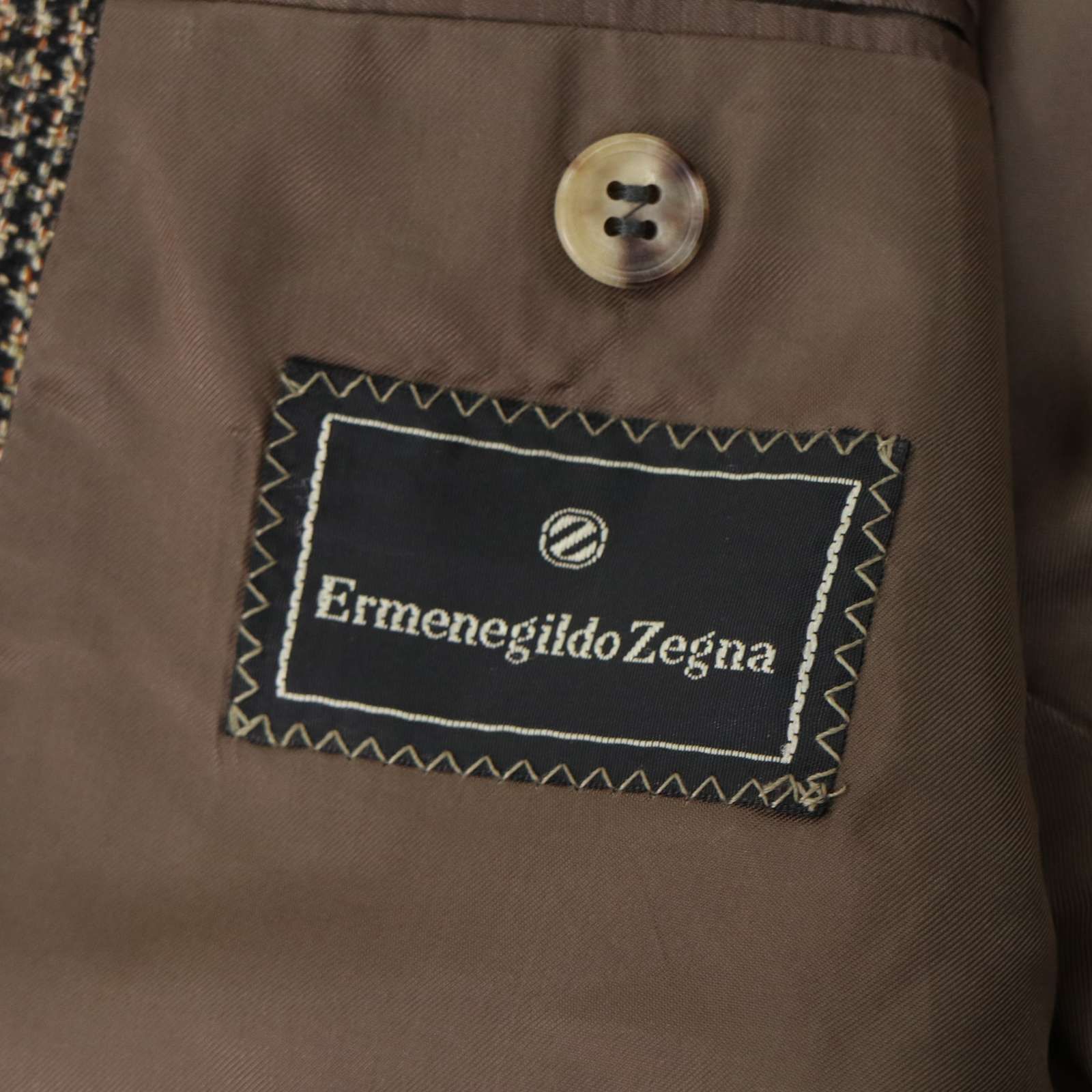 Ermenegildo Zegna エルメネジルド ゼニア 秋冬 カシミヤ100%☆ 千鳥格