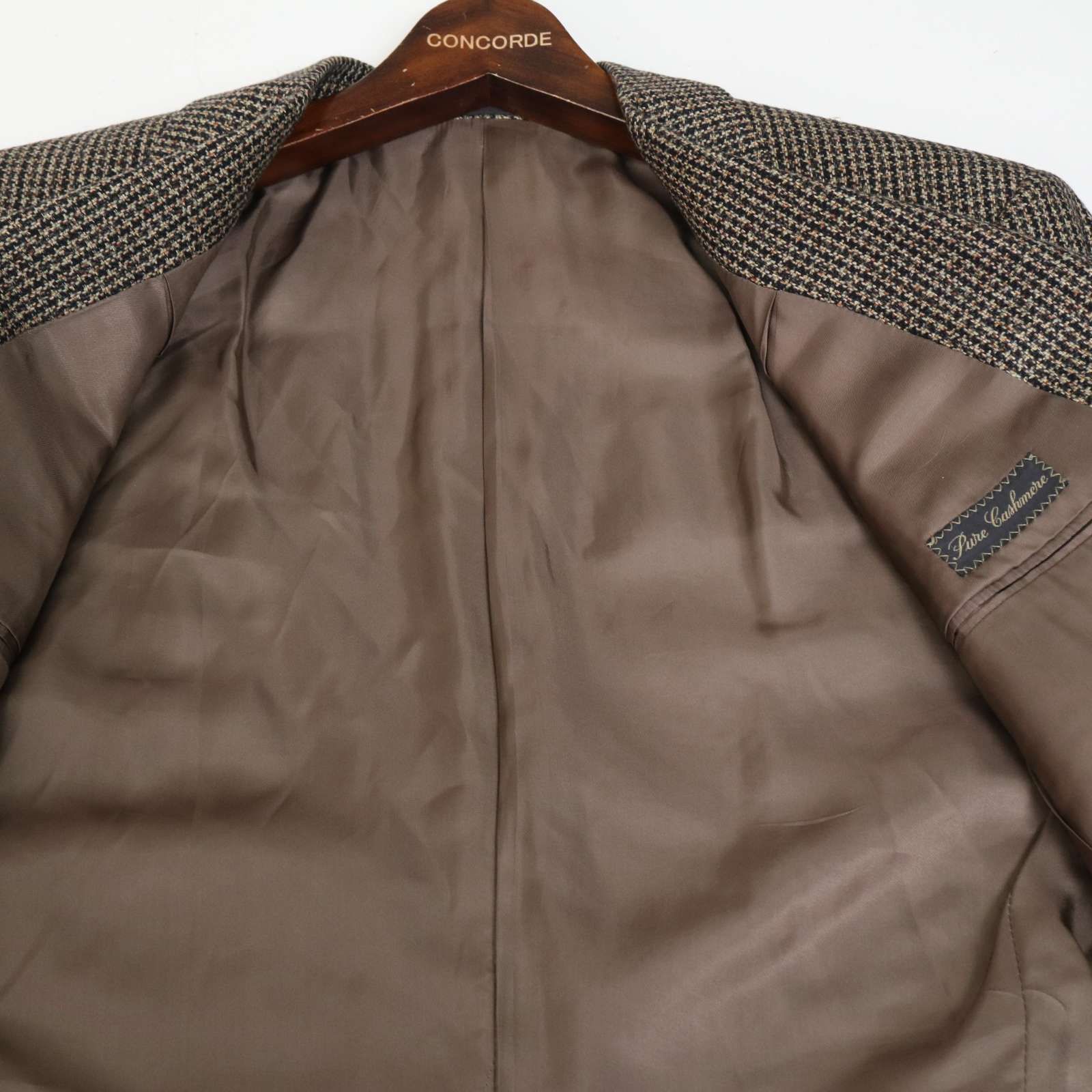 Ermenegildo Zegna エルメネジルド ゼニア 秋冬 カシミヤ100%☆ 千鳥格