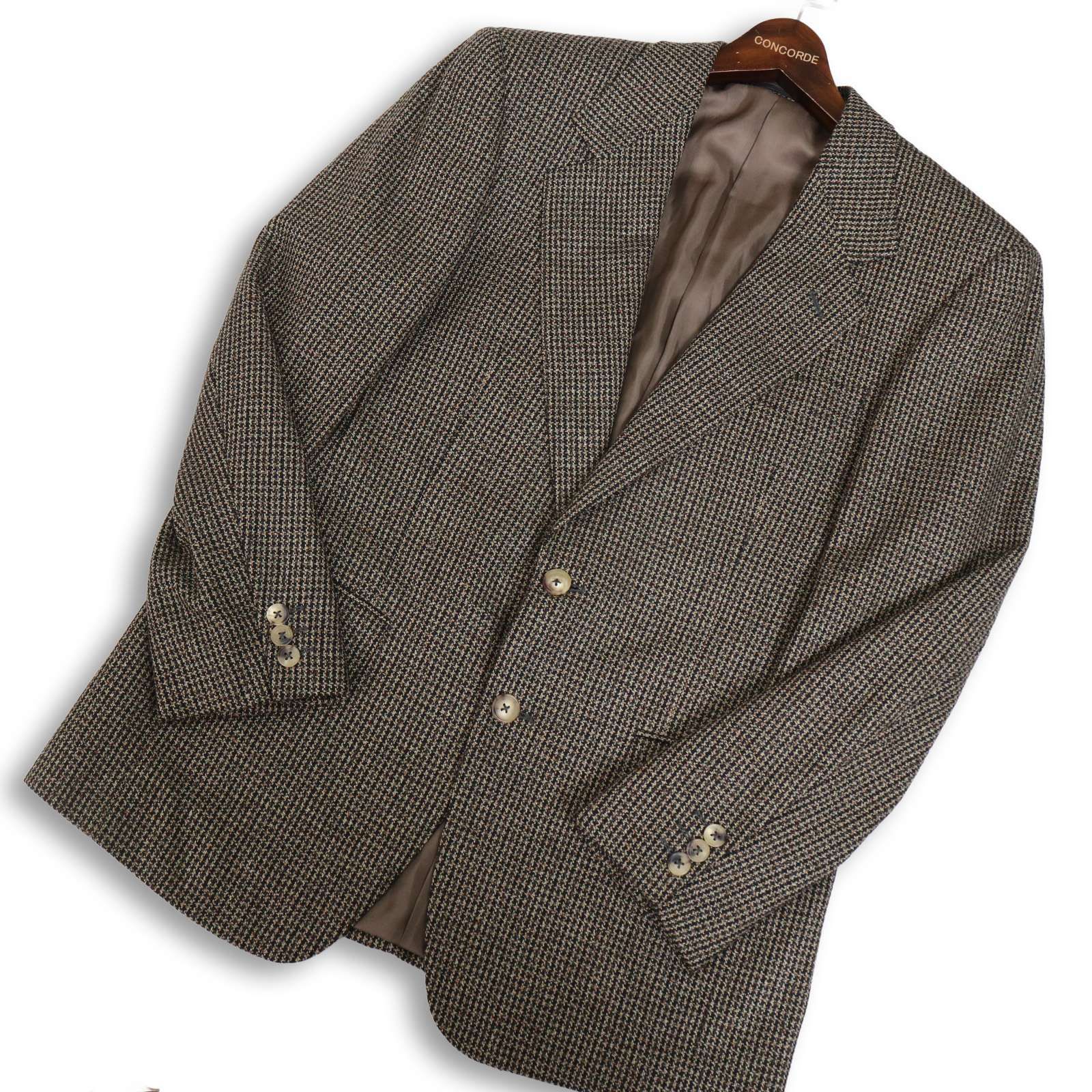 Ermenegildo Zegna エルメネジルド ゼニア 秋冬 カシミヤ100%☆ 千鳥格