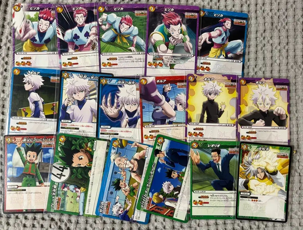 HUNTER×HUNTER ジオラマ-缶バッジ-カード まとめ