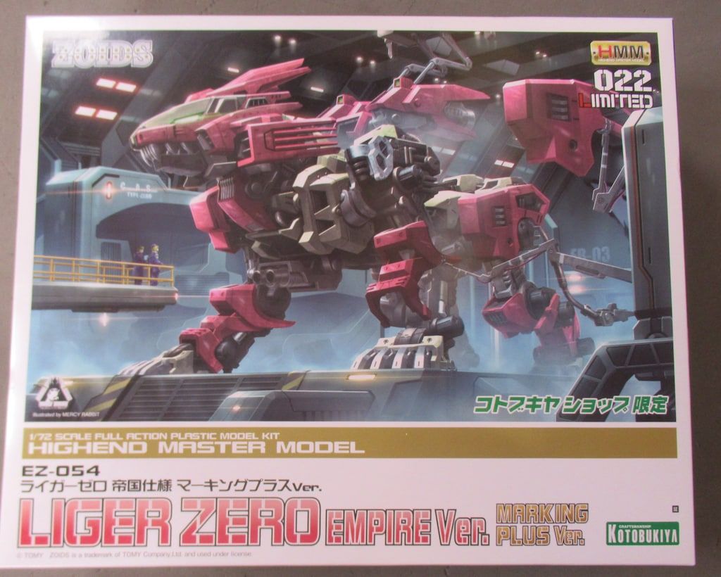 割引 コトブキヤ 1/72 HMM ライガーゼロ 帝国仕様 マーキングプラスVer