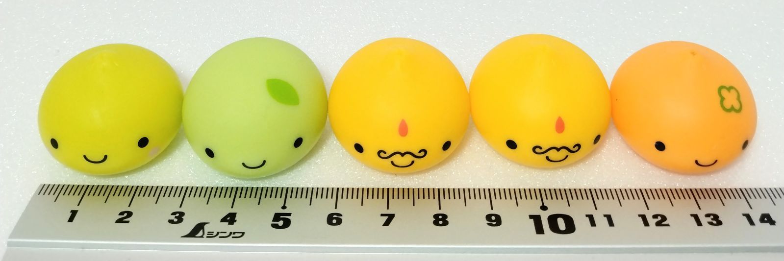 中華まんじゅうくん 温泉まんじゅうくん ソフビ 人形 10点セット