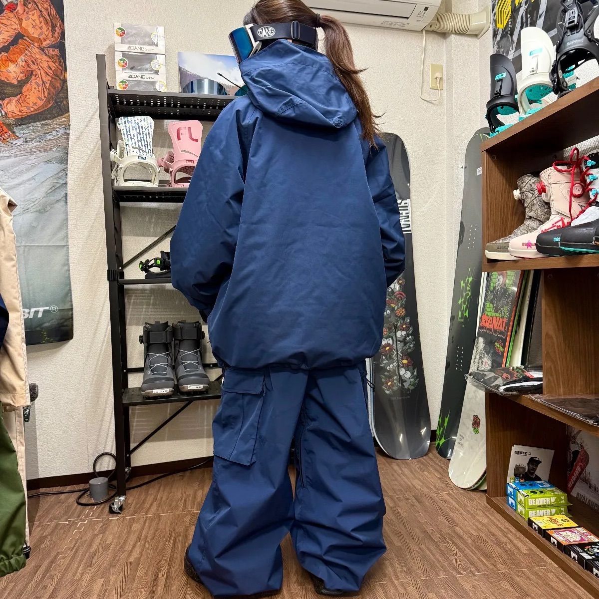 25-26 CALM ORIGINALSウェアセット NAVY - メルカリ