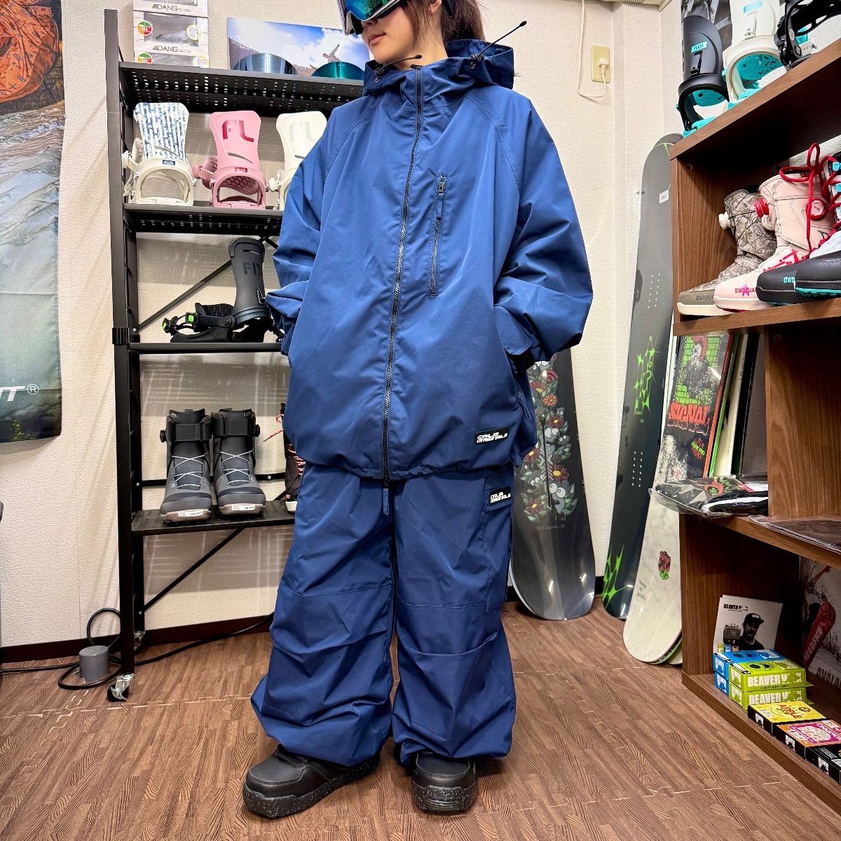 25-26 CALM ORIGINALSウェアセット NAVY - メルカリ