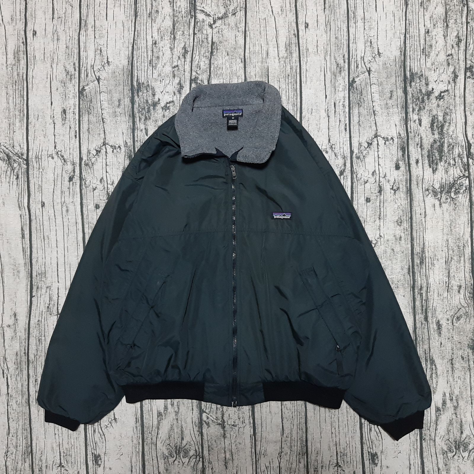 size M】パタゴニア シェルドシンチラ 2002 ブラック 黒 patagonia