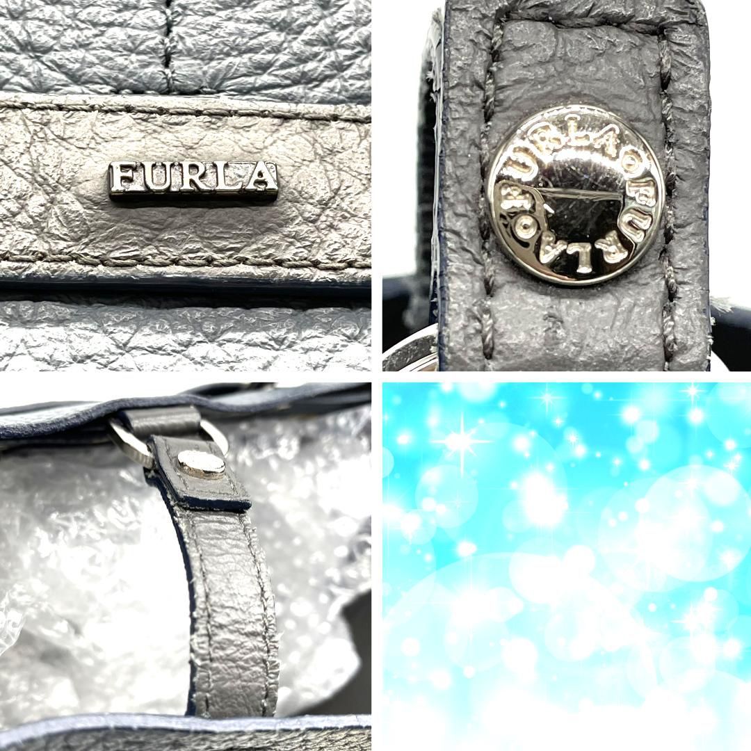 フルラ ジョーヴェ トートバッグ レザー シボ革 肩掛け ビジネスバッグ