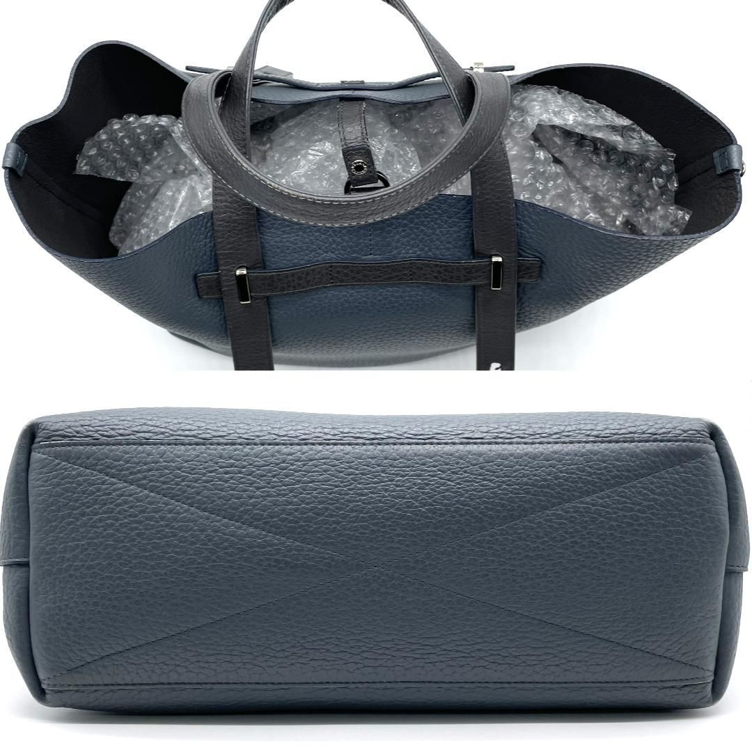 フルラ ジョーヴェ トートバッグ レザー シボ革 肩掛け ビジネスバッグ