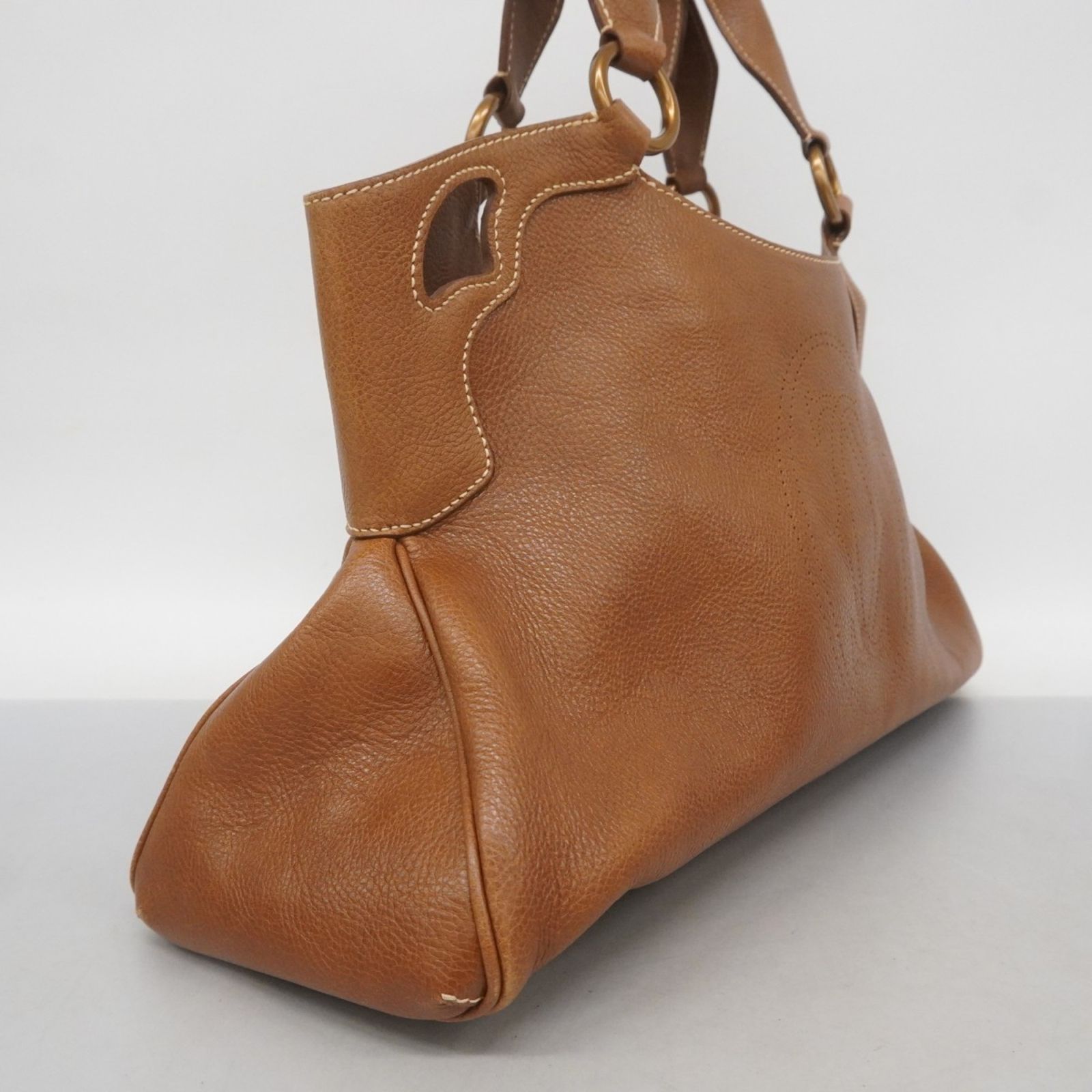 Cartier カルティエ マルチェロ レザー ハンドバッグ ブラウン 楽天市場】【中古】 カルティエ ハンドバッグ マルチェロ ドゥ