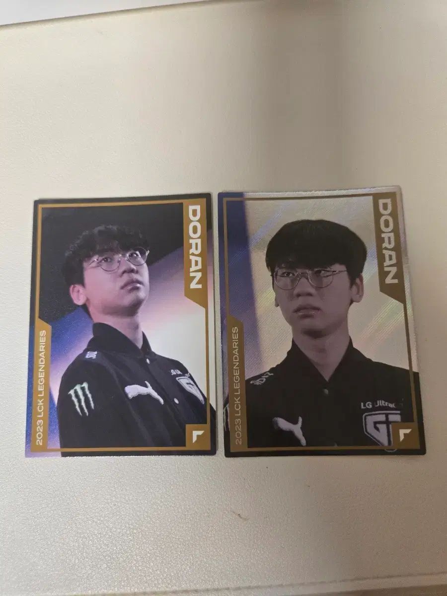 LCK ドラン doran 選手 トレカ 2枚 公式通販 T1 カード Doran不凡玩品 