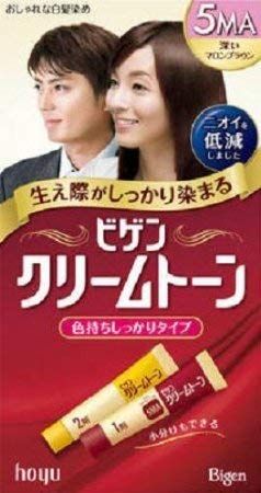 ビゲン クリームトーン 5 MA 深いマロンブラウン