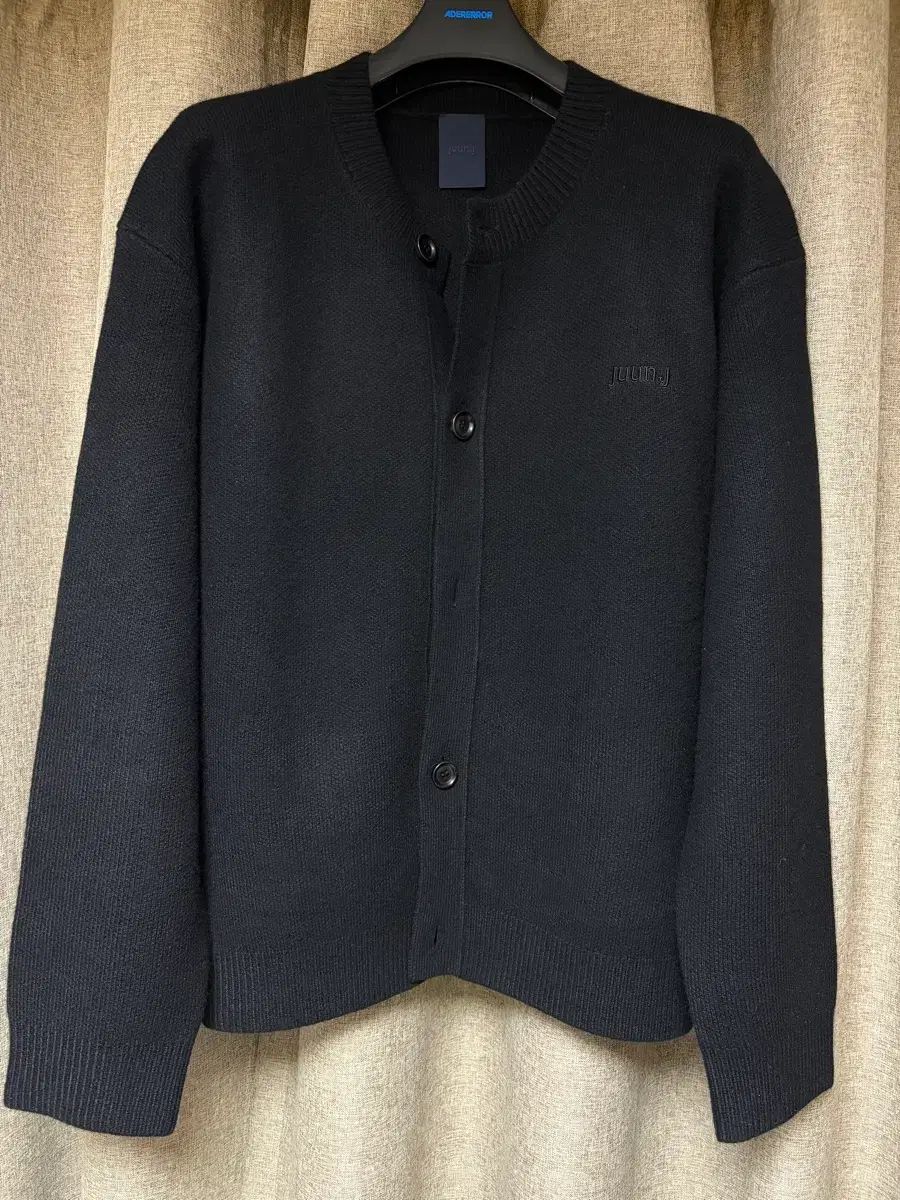 ジュンジェイ 25 FW エア ウール レス カーディガン ブラック M