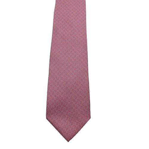 640) (Ferragamo) サルヴァトーレ・フェラガモ パータン ネックタイ