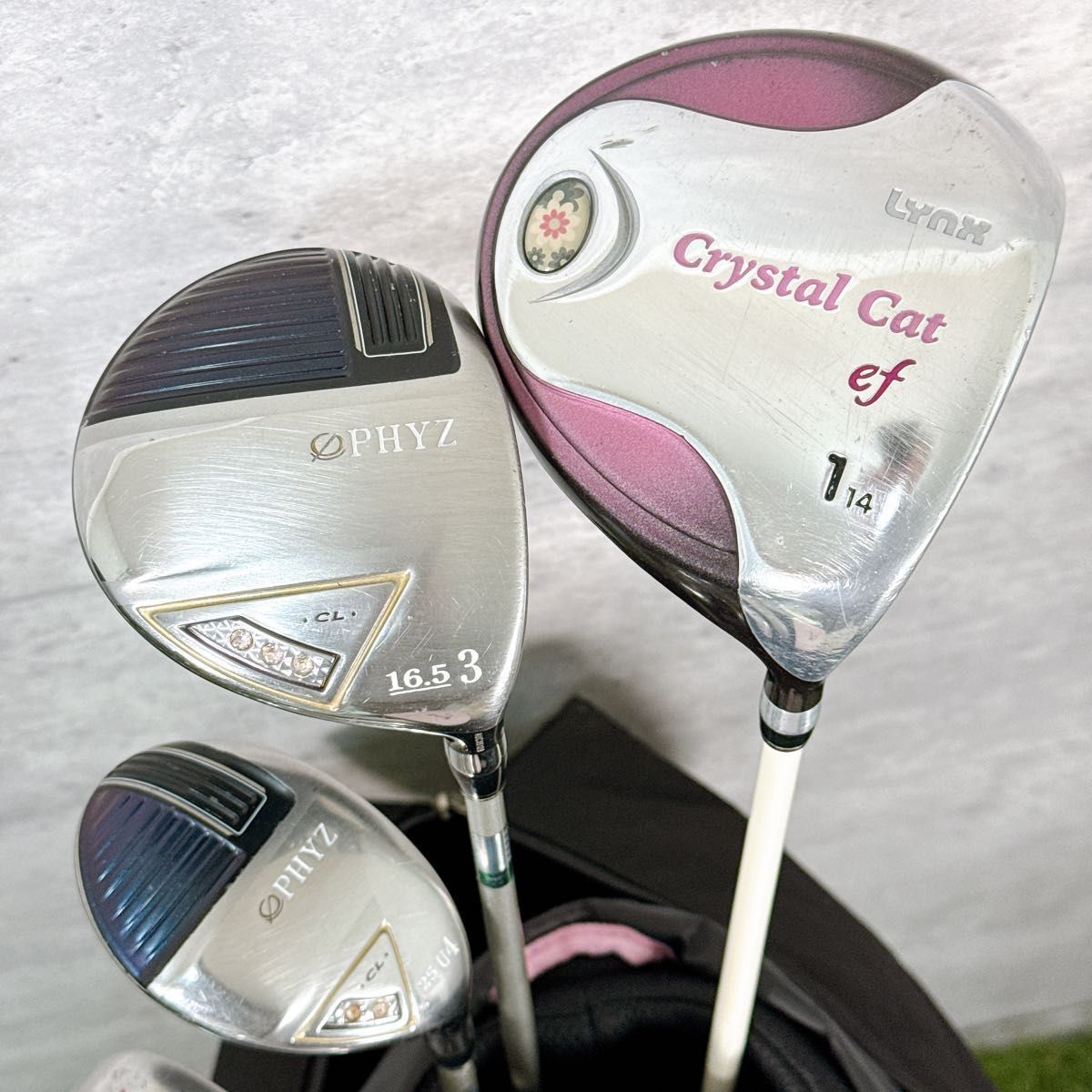 ゴルフクラブセット レディース LYNX リンクス PHYZ ファイズ ハーフ