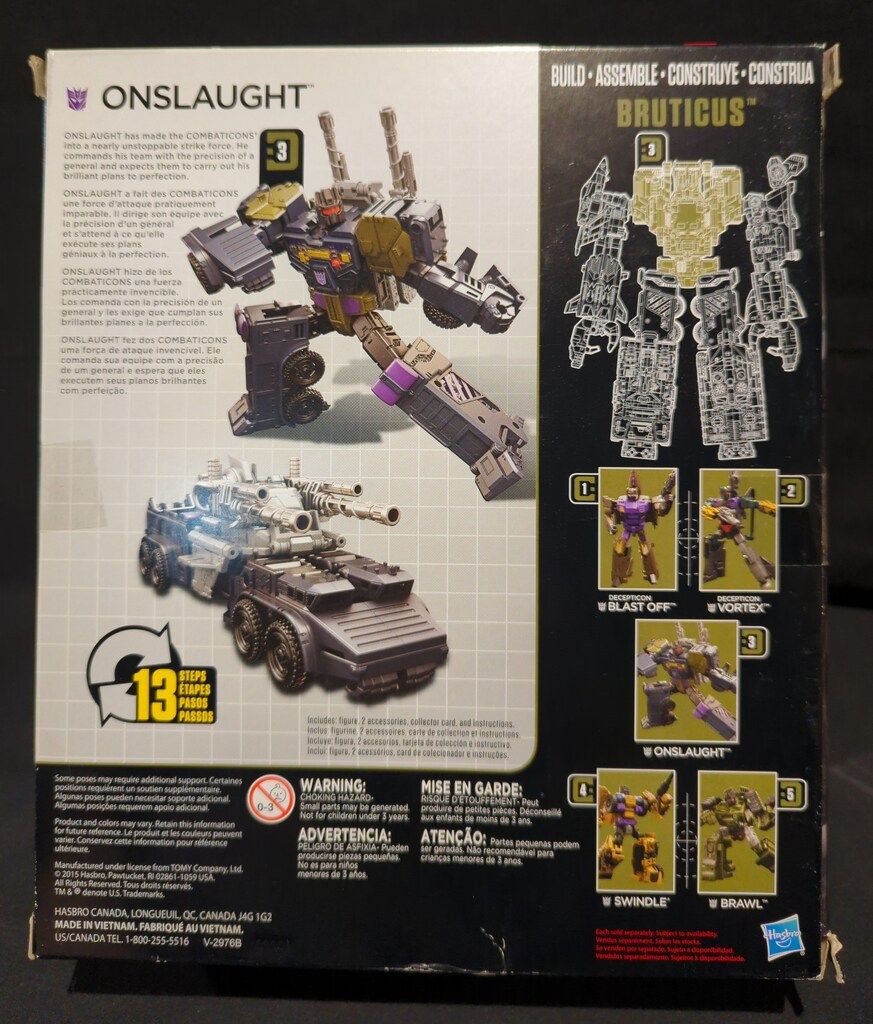 HASBRO TF COMBINER WARS DEFENSOR ONSLAUGHT