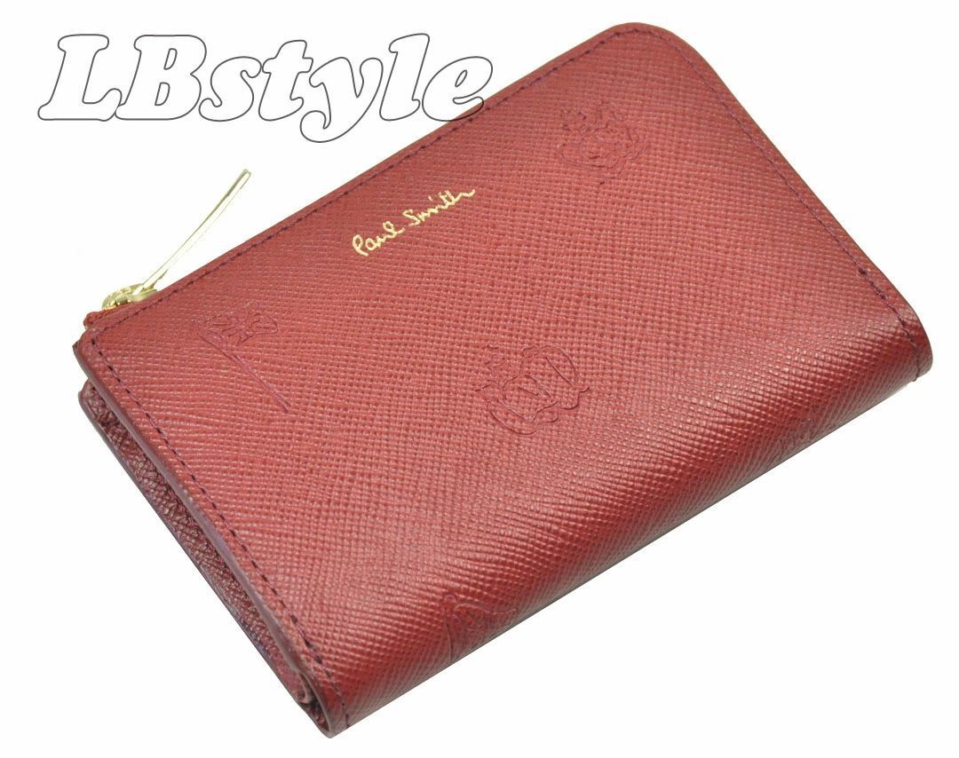 ポールスミス パスケース メンズ 小銭入れ財布 レディース paulsmith ポールドロー牛革 ファスナー プレゼント ギフト用 定期入れ
