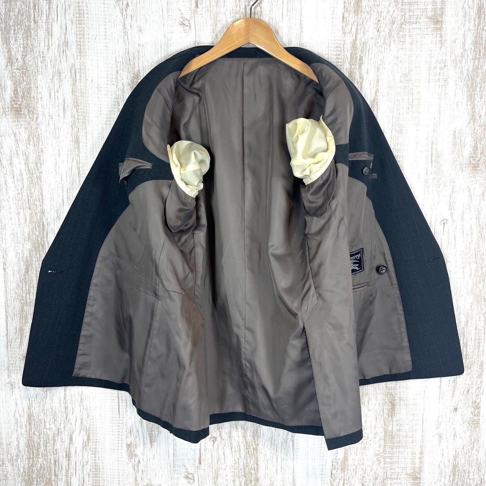 Burberrys ダブルブレストスーツジャケット グレー BURBERRY - 極美品 