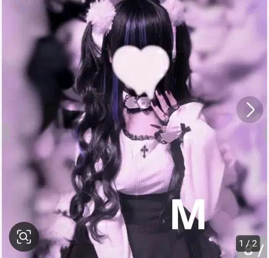 地雷系 チョーカー ニット トップス アベイルマジョリティ リズリサ ロジータ エブリン アンクルージュ ディアマイラブ マズ