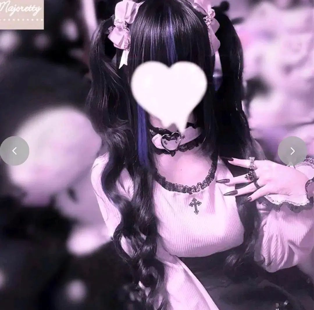 地雷系 チョーカー ニット トップス アベイルマジョリティ リズリサ ロジータ エブリン アンクルージュ ディアマイラブ マズ