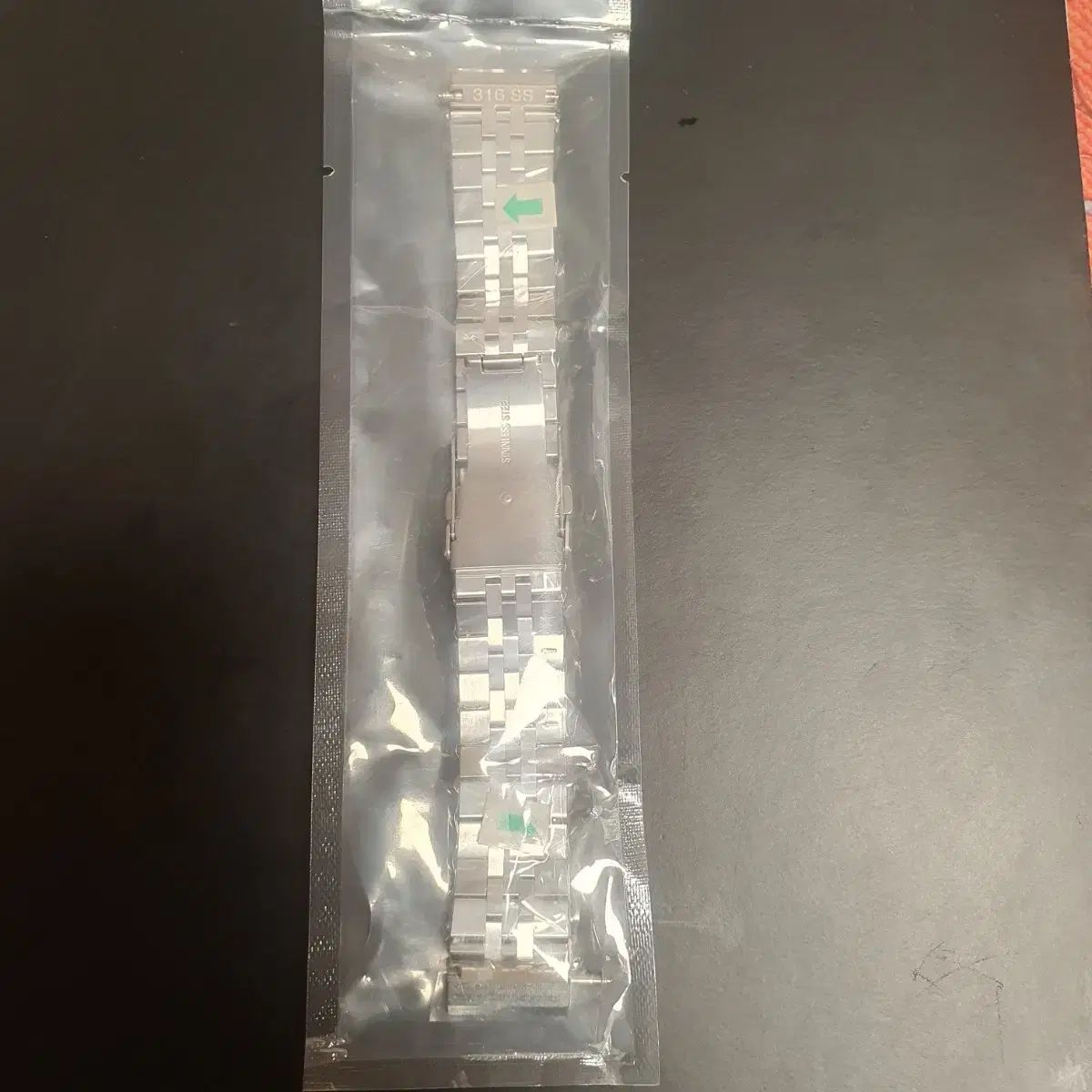 セイコータートル用 ジュビリー316 SS ステンレススチール時計ベルト