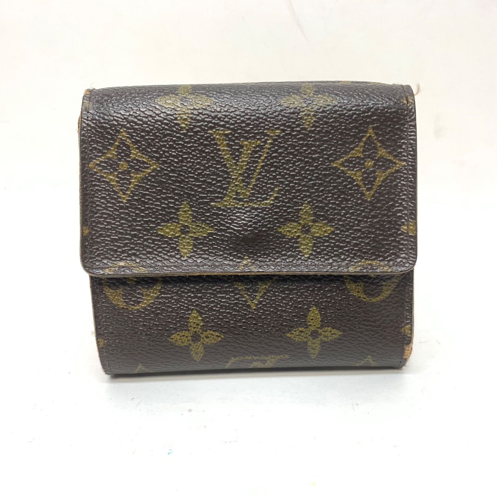 3075 LOUIS VUITTON ルイヴィトン モノグラム 三つ折り財布 エリーズ