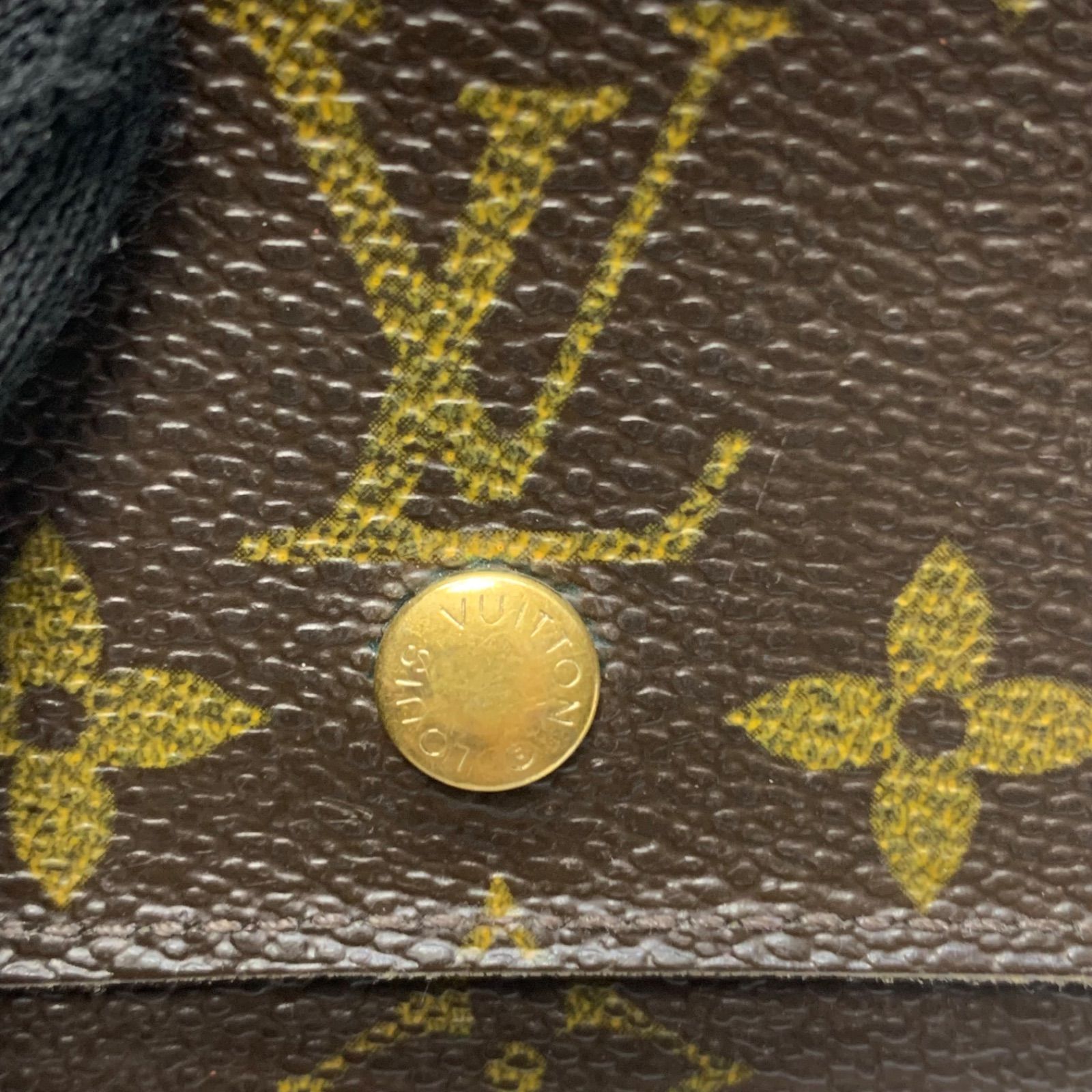 3075 LOUIS VUITTON ルイヴィトン モノグラム 三つ折り財布 エリーズ