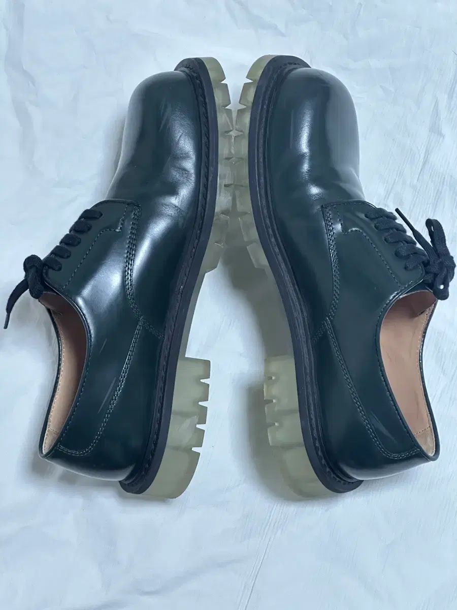 ボッテガ ヴェネタ DARK GREEN ダービーシューズ