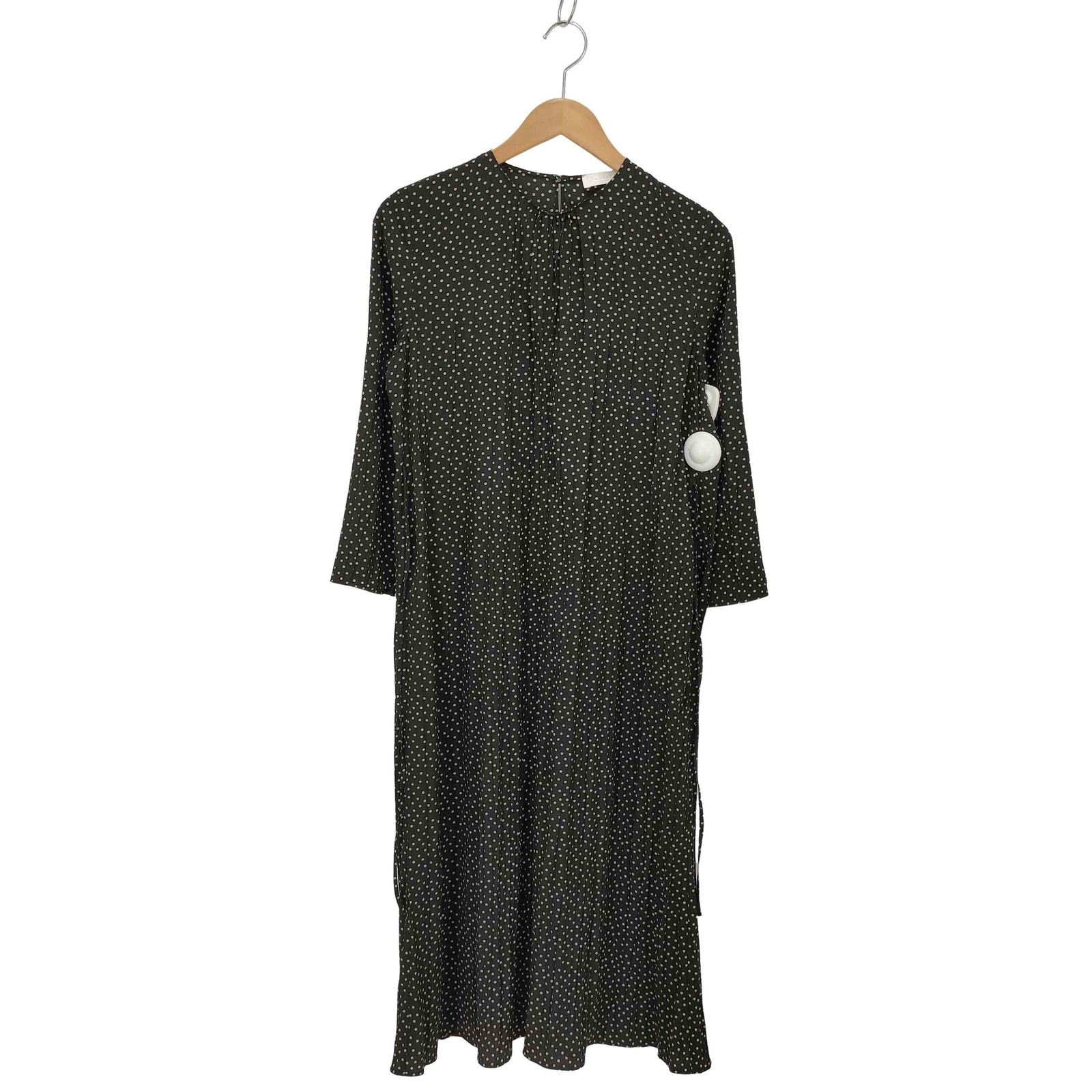 ボールジー BALLSEY ランダムプリーツドットプリント ソフトマーメイド