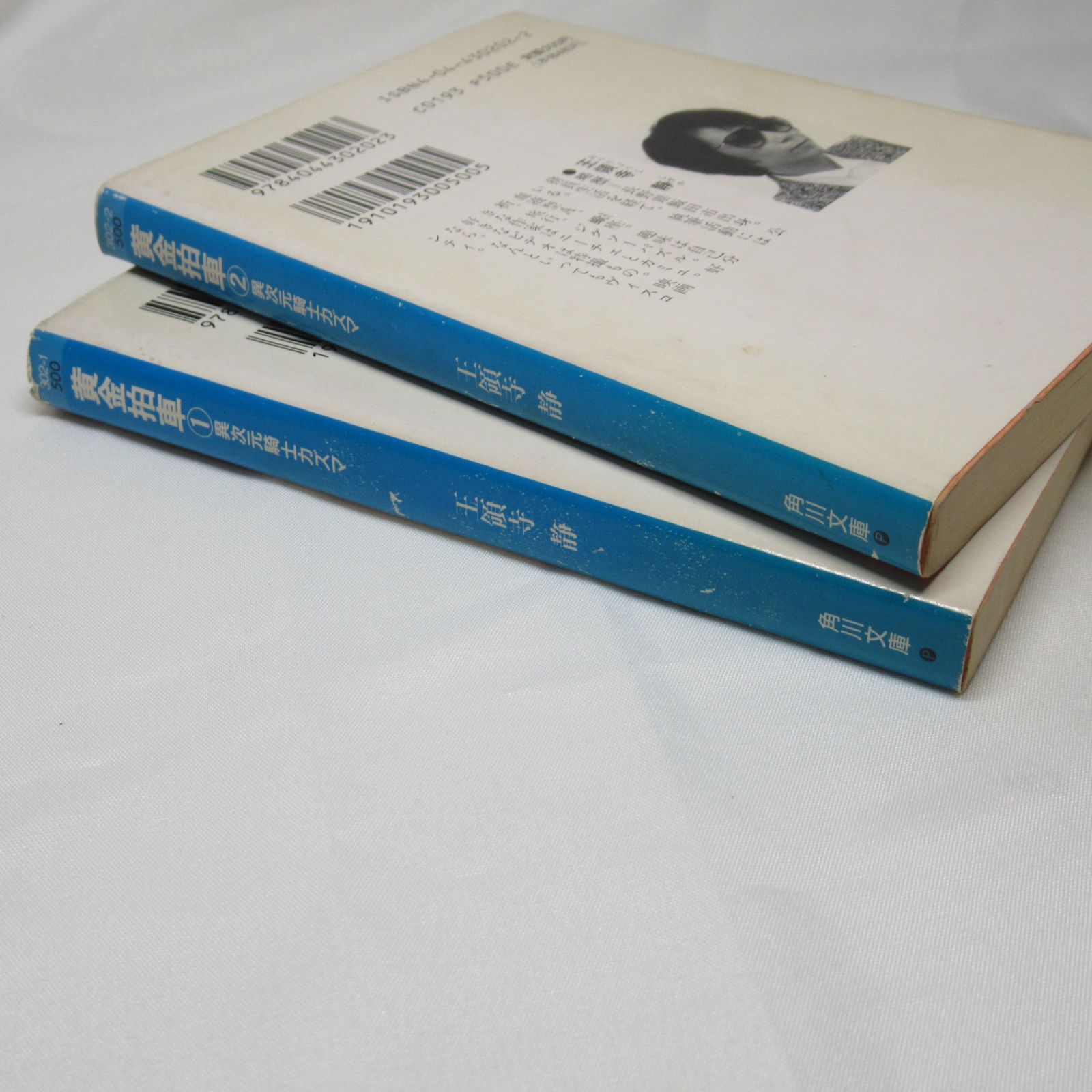 PRV 中古・現状品 小説 黄金拍車2巻セット 1巻＆2巻 異次元騎士カズマ